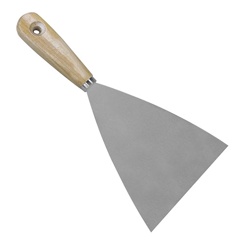 EMGA Scraping Knife | Steel Blade, Wooden Handle | 12.5 cm 1