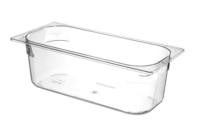 Polycarbonate Ice Cream Container | HENDI | 5L | Transparent | 360x165x120mm