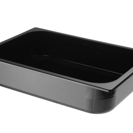Polycarbonate Ice Cream Container | HENDI | 5L | Black | 360x250x80mm