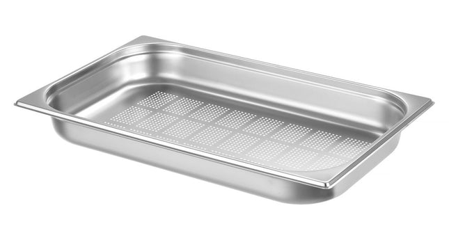 Perforated Food Storage Container GN 1/1 | HENDI Kitchen Line | 9L | Height 65mm 2