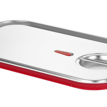 Lid with Silicone Rim for GN 1/1 Containers | HENDI Kitchen Line | 530x325mm
