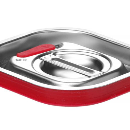 Silicone Rim Lid for GN 1/6 Containers | HENDI Kitchen Line | 156x142mm