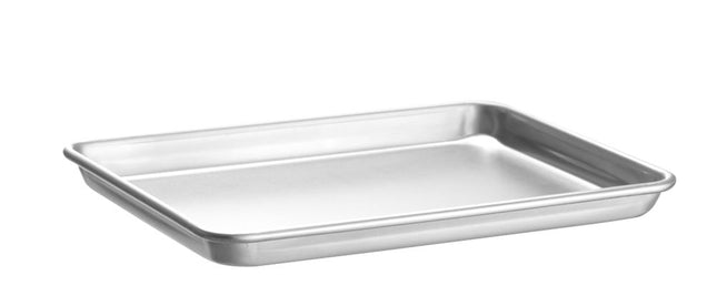 Baking tray, HENDI, Silver, 330x242x(H)26mm, Rectangular