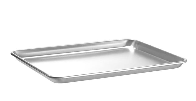 Baking tray, HENDI, Silver, 450x330x(H)26mm, Rectangular
