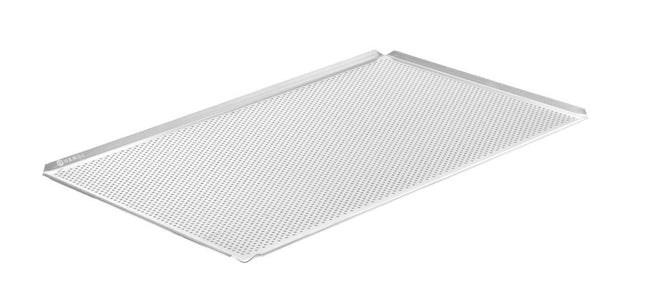 Tray, perforated, 4 rims, HENDI, GN 1/1, Silver, 530x325x(H)10mm, Rectangular