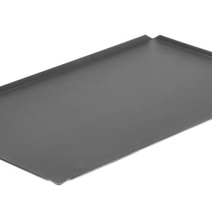 Tray, non-stick, 4 rims, HENDI, Black, 600x400x(H)10mm, Rectangular