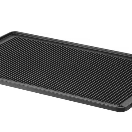 Ribbed Grill Plate for Convection Ovens GN 1/1 | HENDI | 530x325x15mm