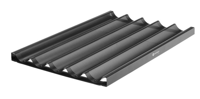 Baguette tray, HENDI, Black, 600x400x(H)32mm