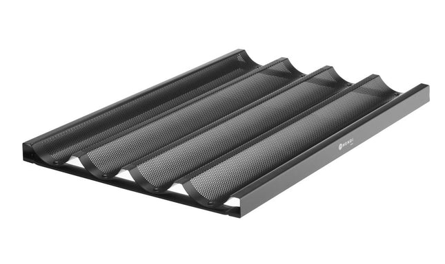 Baguette tray, HENDI, Black, 600x400x(H)32mm
