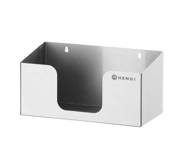 Paper towel dispenser, HENDI, Silver, 270x130x(H)130mm