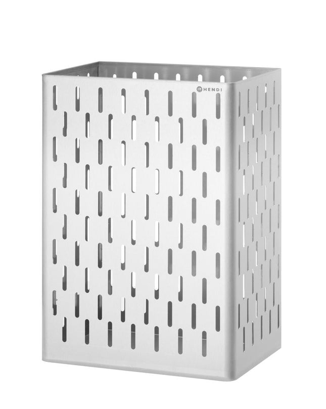 Paper towel bin, HENDI, 60L, Silver, 350x270x(H)550mm