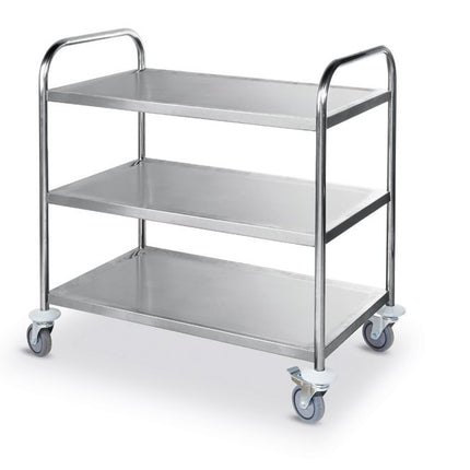 Stainless Steel Serving Trolley | HENDI | 905x585x945mm