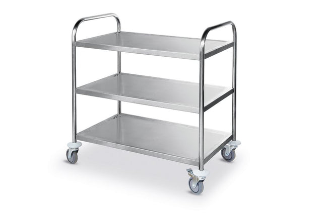Stainless Steel Serving Trolley | HENDI | 905x585x945mm