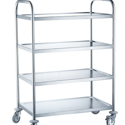 Serving Trolley with 4 Shelves | HENDI