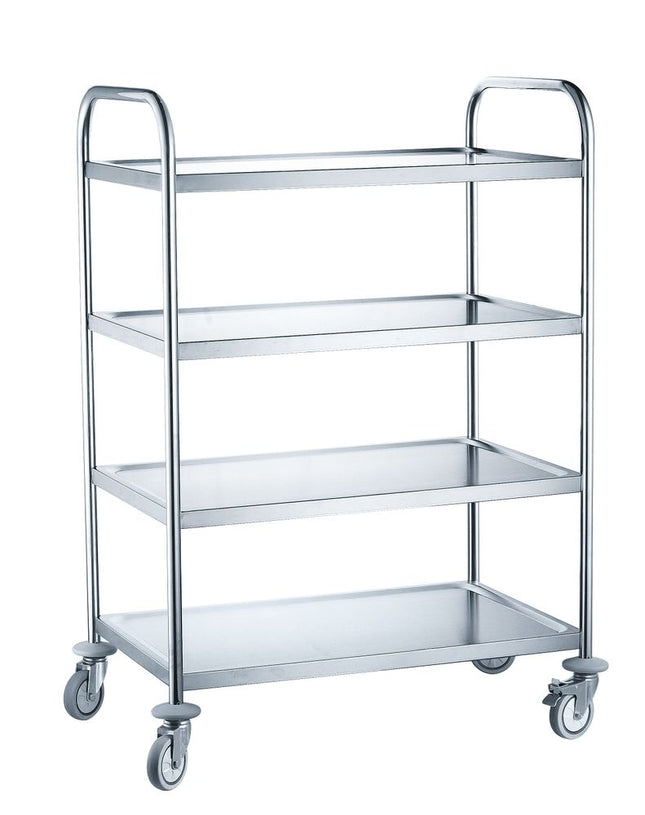 Serving Trolley with 4 Shelves | HENDI