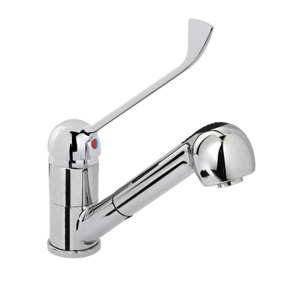 Pull-out Basin Tap with Rotary Spout | HENDI