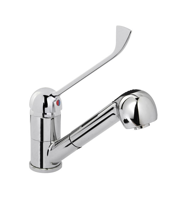 Pull-out Basin Tap with Rotary Spout | HENDI