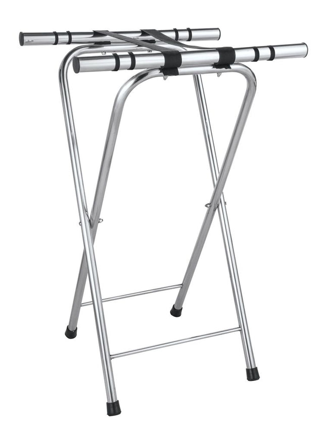 Collapsible Tray Stand with Non-Slip Rubber Rings | HENDI | 520x410x800mm