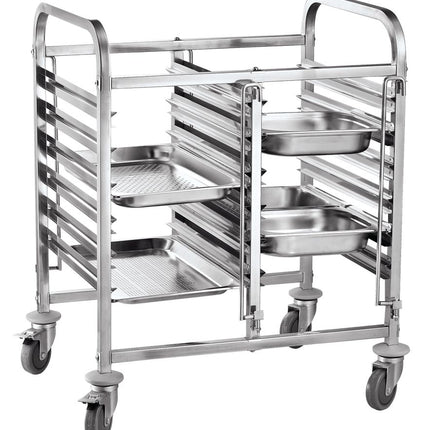 Double Mobile Trolley 12 x GN 1/1 | HENDI