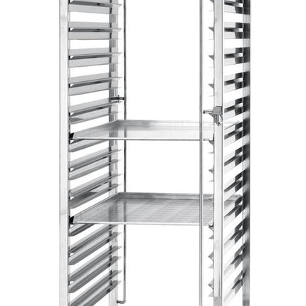 Clearing Trolley for 15 x 600x400 mm Trays | HENDI | 515x680x1710 mm
