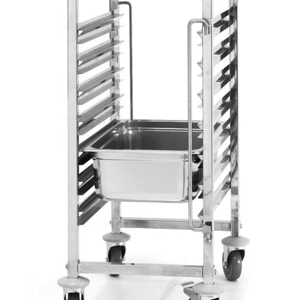 Clearing Trolley for 7 x GN 1/1 Trays | HENDI | 445x615x945 mm