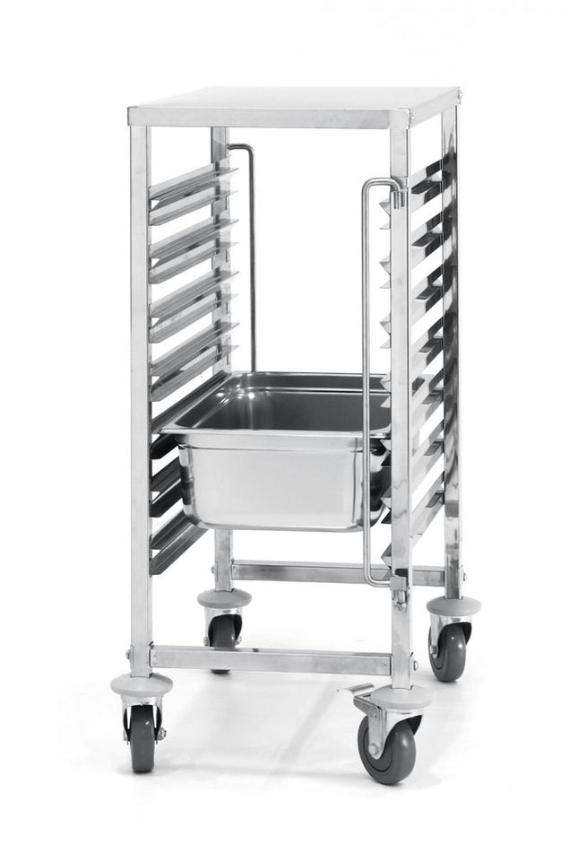 Clearing Trolley for 7 x GN 1/1 Trays | HENDI | 445x615x945 mm