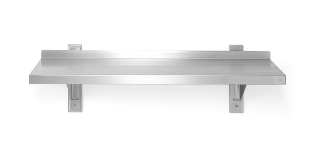Adjustable Wall Shelf with Brackets | HENDI | 800x300x600mm