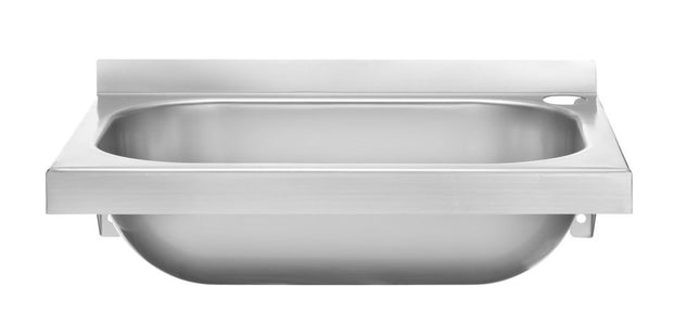 Wall-Mount Stainless Steel Sink with Tap Opening | HENDI | 400x290x145mm