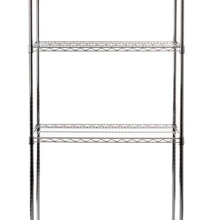 Heavy-Duty Storage Rack | HENDI | 910x455x1830mm | Chrome-Plated Iron