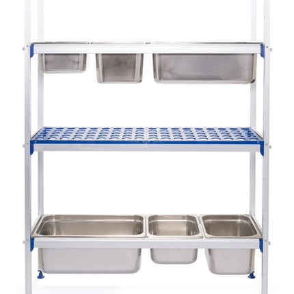 Aluminium Storage Rack for GN Containers | HENDI | 1120x355x1685mm