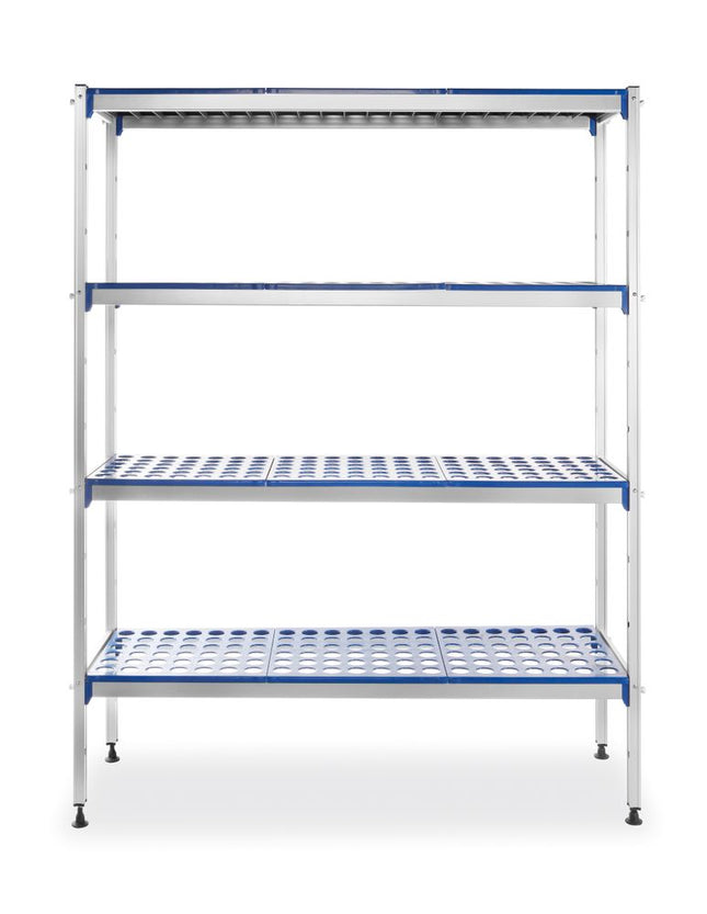 Aluminium Storage Rack | HENDI | 1280x405x1685mm