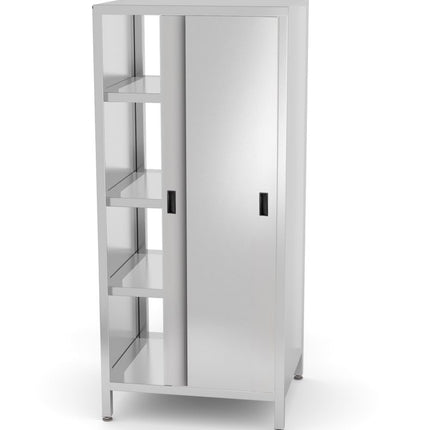 Pass-Through Cupboard with Sliding Doors | HENDI Kitchen Line | 800x700x1800mm