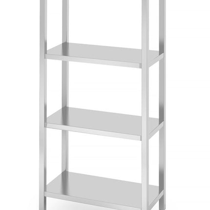 Storage Rack with 4 Full Shelves | HENDI Kitchen Line | 800x400x1800 mm