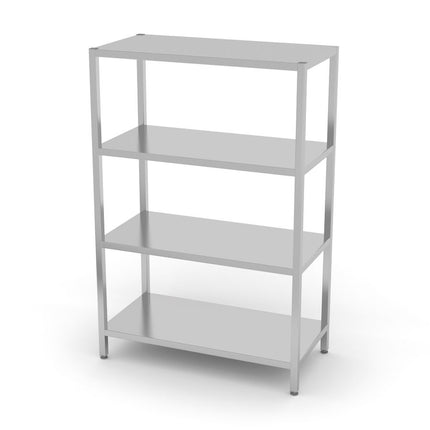 Storage Rack with 4 Full Shelves | HENDI Kitchen Line | 1000x500x1800 mm