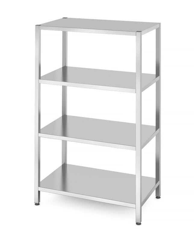 Storage Rack with 4 Full Shelves | HENDI Kitchen Line | 1000x600x1800 mm