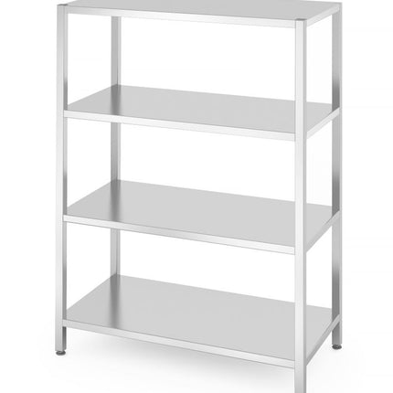 Storage Rack with 4 Full Shelves | HENDI Kitchen Line | 1200x600x1800 mm