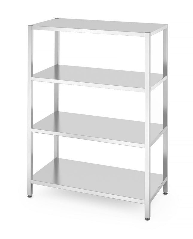 Storage Rack with 4 Full Shelves | HENDI Kitchen Line | 1200x600x1800 mm