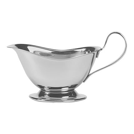 Stainless Steel 18/8 Gravy Boat with Pouring Spout | EMGA | 0.250 L 1