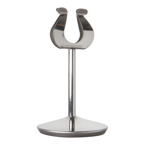 Stainless Steel Menu Card Holder | EMGA | H12.7 cm 1