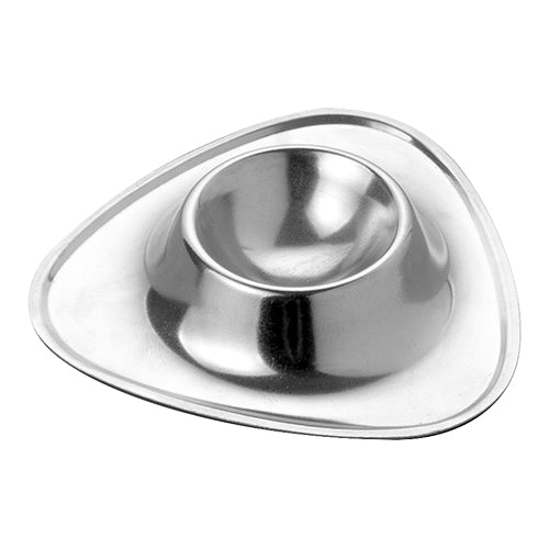 Stainless Steel 18/10 Egg Cup with Saucer | EMGA | Ø11 cm 1