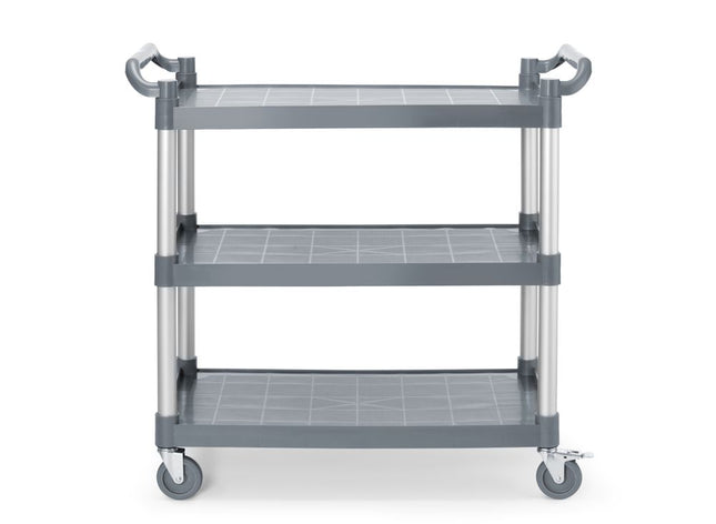 3-Shelf Polypropylene Service Cart | AmerBox | Large | 1010x500x960mm