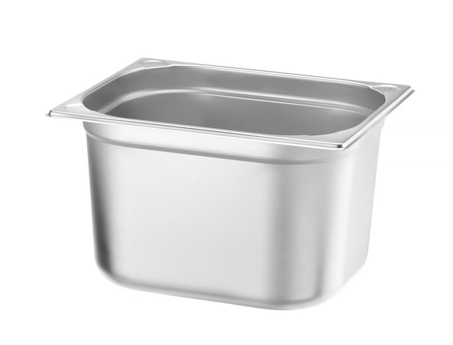 GN 1/2 container, HENDI, Profi Line PLUS, GN 1/2, 12,5L, Silver, 325x265x(H)200mm