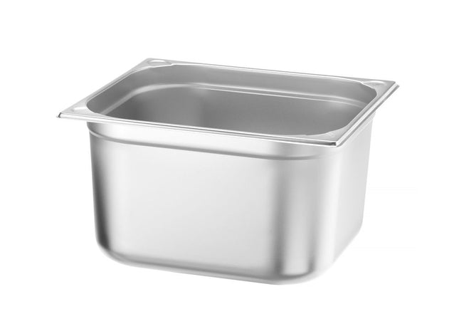 GN posoda 2/3, HENDI, Profi Line PLUS, GN 2/3, 15,5 l, srebrna, 354 x 325 x (V) 200 mm