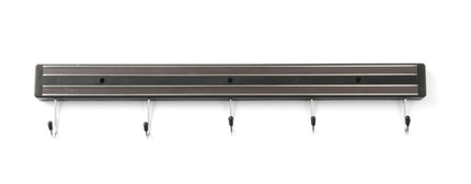 Knife Magnet with Hooks 5-Hook 470mm | HENDI