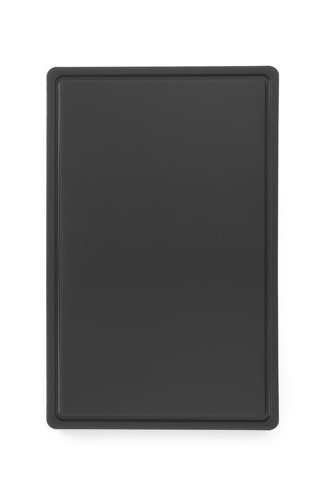 Cutting board HACCP Gastronorm 1/1, HENDI, GN 1/1, Black, 530x325mm, Rectangular