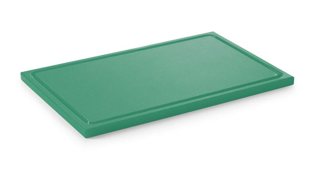 Rezalna deska HACCP GN 1/1, HENDI, zelena, 530 × 325 mm, pravokotna