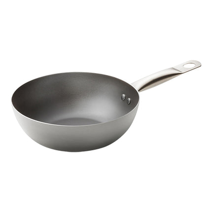 Non-Stick Aluminium Serving Wok | Accademia Mugnano Piccole Chef | Ø18 x H6.1 cm 1