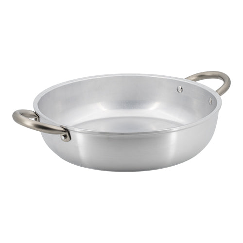 Aluminium Braising Pan with Stainless Steel Handle | Accademia Mugnano Professione Cuoco 500 | Ø36 x H11.8 cm | 10.8 L 1