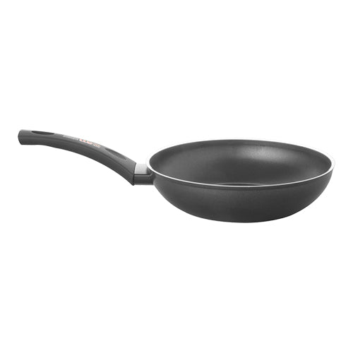 Lyonnaise Frying Pan | Accademia Mugnano Fortezza Protection Shield | Nonstick Aluminium, Induction Suitable | Ø24 x H6.1 cm 1
