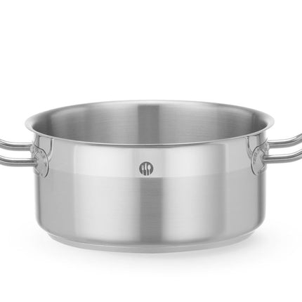 Low Stew Pot without Lid | HENDI Profi Line | 2.8L Capacity | Round, Ø200x97mm